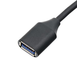 <b>Usb</b> 3.0 Male To Female Extension Cable Black Copper Wire Full Coverage Data Transfer For Computer Flash Drive Mouse <b>Keyboard</b> - Product Image 2