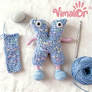 Wholesale OEM Yarn Crochet Bundle Letter Learning DIY Starter Material Crochet Kit