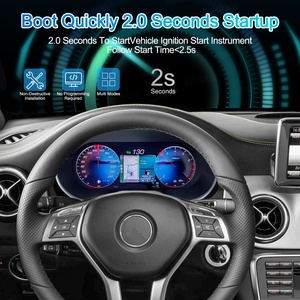 Navihua Upgrade <b>Digital</b> Cluster Virtual Cockpit LCD Screen 12.3 Inch Linux System Instrument <b>for</b> Benz a CLA GLA 2013-2019 - Product Image 5