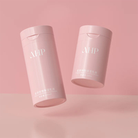 Flacon pompe sans air pour sérum visage, avec bouchon à vis unique, flacons cosmétiques en plastique pour soins de la peau