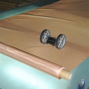 Tôle <span class=keywords><strong>de</strong></span> fil <span class=keywords><strong>de</strong></span> laiton étiré sans tissage, maille déployée, matériau filtrant avec service <span class=keywords><strong>de</strong></span> soudage - Product Image 5