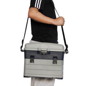 Boîte <span class=keywords><strong>de</strong></span> pêche <span class=keywords><strong>en</strong></span> <span class=keywords><strong>mer</strong></span>, valise <span class=keywords><strong>de</strong></span> pêche <span class=keywords><strong>en</strong></span> plein air, boîte à outils grise avec boîte à appâts à trois niveaux, sac isotherme pour équipement <span class=keywords><strong>de</strong></span> pêche, accessoires <span class=keywords><strong>en</strong></span> gros - Product Image 5