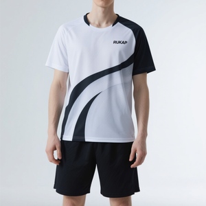 Team-Anpassbare Bedruckte Badminton-Aufwärmjacke mit Reißverschluss und Kapuze für Vereins-/Mannschaftsuniform-Training - Product Image 6
