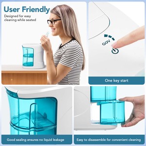 2026 SWE Lavador <span class=keywords><strong>Nasal</strong></span> Moldeado por Inyección con Tanque de <span class=keywords><strong>Agua</strong></span> de 250ml <span class=keywords><strong>para</strong></span> <span class=keywords><strong>Limpieza</strong></span> <span class=keywords><strong>Nasal</strong></span> - Product Image 2