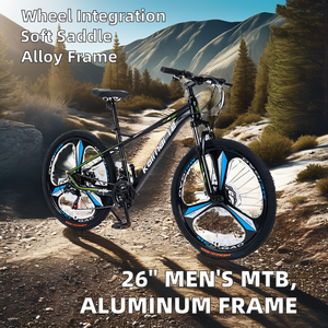 Vélo de montagne en carbone Phillips 29er pour hommes avec 21 vitesses et fourche en acier pour l'aventure et l'équitation pour adultes - Product Image 4