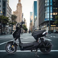 Scooter électrique urbain 500W, vélo électrique numérique pour adultes, siège confortable et spacieux