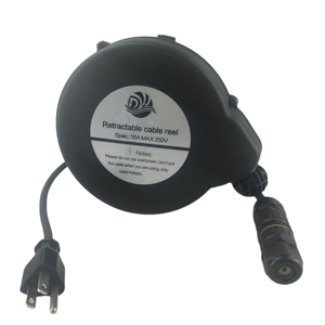 <span class=keywords><strong>Enrouleur</strong></span> de câble rétractable pour appareils électroménagers et électronique grand public, <span class=keywords><strong>enrouleur</strong></span> de câble d'extension pour sèche-cheveux pour usage domestique - Product Image 1