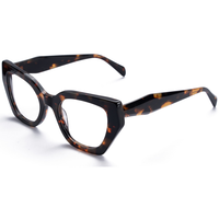 Monture de lunettes œil-de-chat tendance Elan Optical YB6303 pour femme, en acétate, à monture complète, stock important
