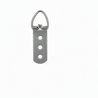 Kit de suspension pour tableaux Junlin Hardware, robuste, avec crochet à œillet, vis incluses