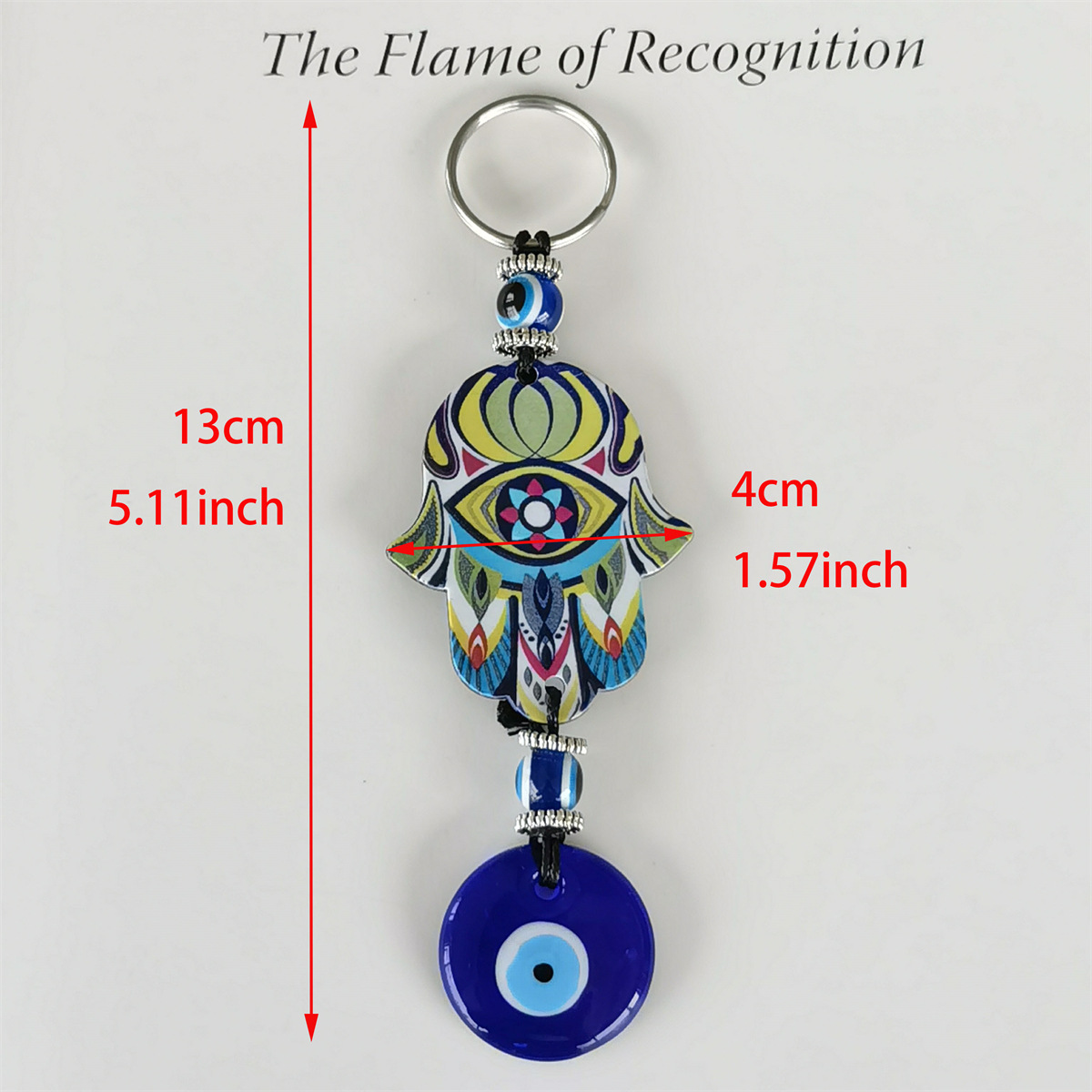 Blue eyed keychain 05