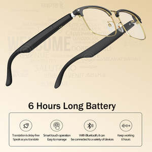 Gafas de Traducción BT Multifuncionales con Auriculares Integrados Capaces de <span class=keywords><strong>Escuchar</strong></span> <span class=keywords><strong>Música</strong></span>, Hacer Llamadas y Tomar Fotos, Traductores Inteligentes con IA - Product Image 4