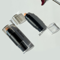 Emballage cosmétique : Pinceau de contour pour le visage, Tube de stick de fond de teint à double tête, Tubes vides de blush crémeux 8G pour la vente en gros