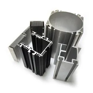 Fabricantes de extrusão de alumínio para usinagem e fresagem de perfil de alumínio para extrusão industrial Cnc anodizado