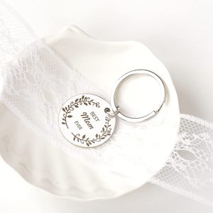 Portachiavi Moschettone in Acciaio Inox Impermeabile e Leggero per Regali Familiari e Migliori Amici, per Madre, Padre, Figlio, Figlia - Product Image 3