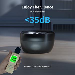 <span class=keywords><strong>Fontaine</strong></span> à eau automatique pour animaux de compagnie en acier inoxydable 304 ultra silencieuse de 3 L, distributeur d'eau automatique pour chiens - Product Image 3