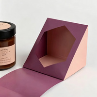 Boîte en carton rigide biodégradable écologique personnalisée avec fermeture magnétique et poignée pour emballage de crème pour le visage et de produits de soin, finition mate