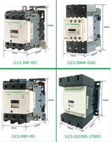 Contacteur AC/DC 220V 380V 50/60Hz LC1D09/12/18/25/32/38 M7 F7C 3 Phases Montage sur Rail DIN Interrupteur Électrique Industriel