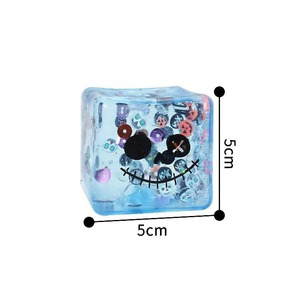 Cubo Antiestrés de Halloween, Juguete Antiestrés Divertido y Suave, No Pegajoso, Perfecto para Aliviar el Aburrimiento - Product Image 5