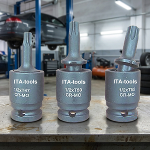 1/2 "2 vías de impacto Universal Torx Bit-Socket DIY OEM ITA Herramientas - Product Image 1