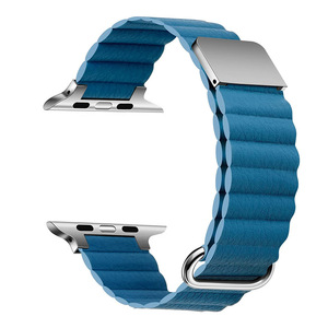 <span class=keywords><strong>Bracelet</strong></span> magnétique pour <span class=keywords><strong>Apple</strong></span> <span class=keywords><strong>Watch</strong></span> <span class=keywords><strong>Ultra</strong></span> 2, <span class=keywords><strong>bracelet</strong></span> en <span class=keywords><strong>cuir</strong></span> pour iWatch 8 7 6 5 4 3 2 1 SE 38 mm 40 mm 41 mm 42 mm - Product Image 6