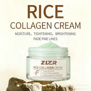 Produits de soin de la peau vegan éclaircissants, crème au collagène blanchissante, crème pour le visage au riz éclaircissante - Product Image 2