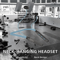 Headset Bluetooth dengan desain gantungan leher