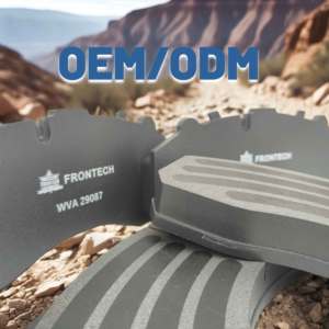 Plaquettes de frein de camion FRONTECH CV résistant à l'usure en gros de haute qualité WVA29087 pour modèle de camion Zhong <span class=keywords><strong>Tong</strong></span> Man Daf - Product Image 5