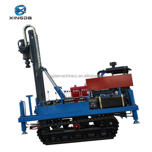 싱다 디젤 휴대용 크롤러 장착 DTH 시추 장비 75-250mm 직경 최대 70m 깊이 앵커홀 마이크로 암반 시추용 - Product Image 3