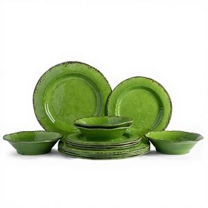 Assiettes rondes en porcelaine blanche de haute qualité de 12 pouces, personnalisées, classiques, écologiques, pour les fêtes et les restaurants - Product Image 4