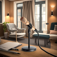 Support de microphone réglable Yinyu MSA101 pour applications professionnelles en studio et sur scène