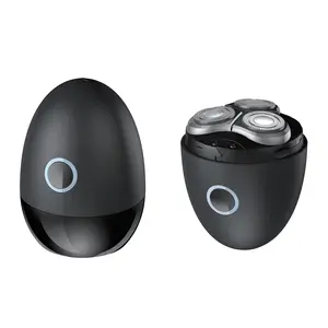 Lithium battery Waterproof USB Rechargeable Cordless Electric Egg Shaver shaving machine for man