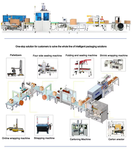 Tự động carton niêm phong và erector bao bì dây chuyền sản xuất máy - Product Image 3