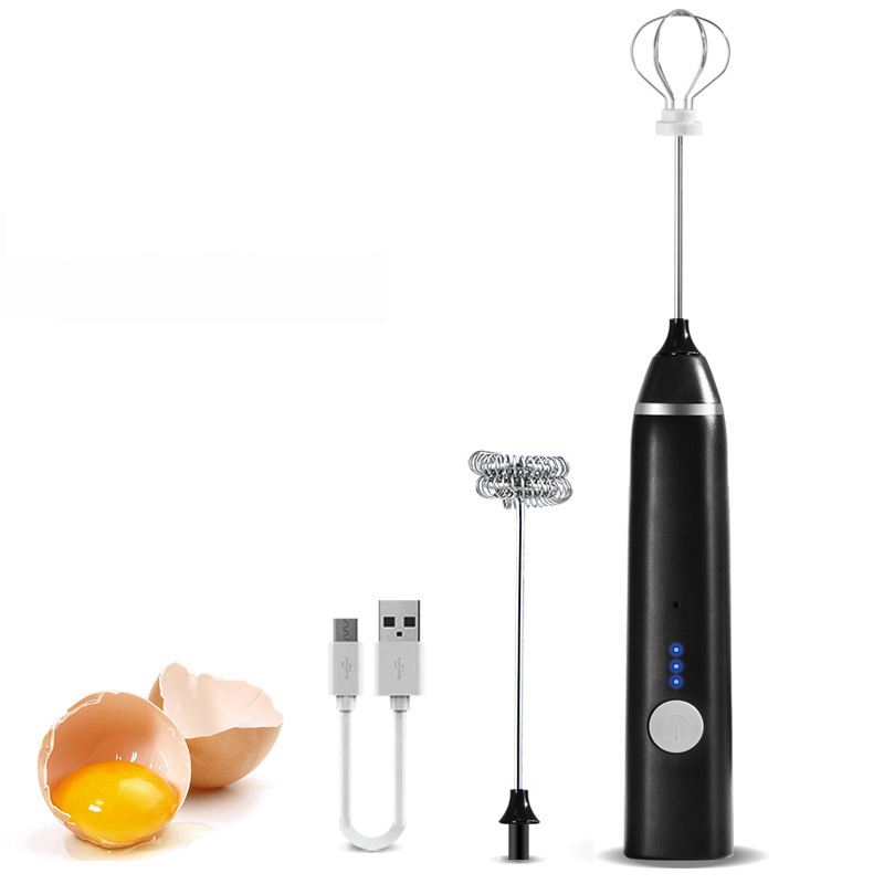 3-ступенчатый портативный пенообразователь с USB зарядной док-станцией для молока, Электрический автоматический пенообразователь
