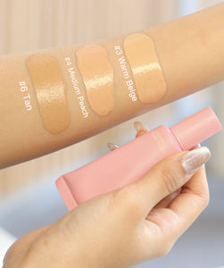 듀오듀오 PFF03 인기 메이크업 12시간 지속 매트 피니쉬 하이 커버리지 내추럴 라이팅 파운데이션 - Product Image 1