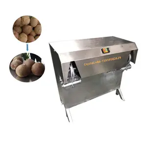Automatische kokosnootschors remover/kokosnoot verwijderen machine/kokosnoot peeling machine