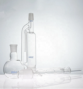 Suministros de laboratorio Premium Extractores Soxhlet de vidrio de cuarzo personalizables Extractores Soxhlet de sílice fundida-Material de laboratorio de alta calidad - Product Image 3