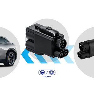 Adaptador CCS2 a CCS1 con Hebilla de Seguridad para <span class=keywords><strong>Tesla</strong></span> Leaf Bolt (Especificaciones de EE. UU.) - Embalaje en Contenedor y Paleta - Product Image 4