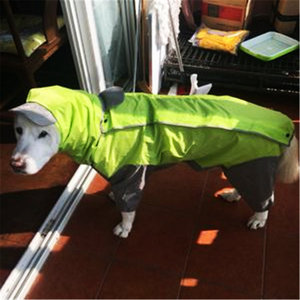 Combinaison de pluie imperméable multicolore tout-en-un pour grand <span class=keywords><strong>chien</strong></span> - Product Image 6