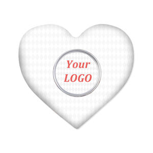 定制心形毛绒玩具，带铁罐时钟 - 促销活动赠品和航空纪念品品牌商品 - Product Image 2