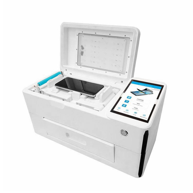 2-in-1 Smart Cutting Auto Install UV Laminating 3D/2.5D Waterproof Screen Protector Cutting Machine 7 Inch Cutter Mobile Phones