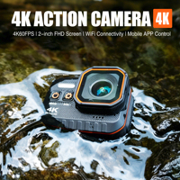 VIRAN HD 1080P caméra vidéo étanche Sports de plein air cyclisme plongée caméras d'action caméra de sport 4K SC002 VL002