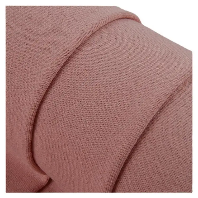 Haute qualité CVC français éponge tricot fil de coton teint tissu Stocklot léger à capuche tissu coton tissu rouleau