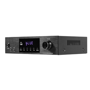 Amplificador de potencia de Audio para el hogar al por mayor de fábrica 2 zonas 200W 4 canales alta calidad de sonido interior 220V 110V Material metálico - Product Image 1