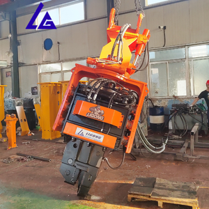 빠른 배송 6-8 m 시트 파일 굴삭기 측면 클램프 파일 기초 용 파일 드라이버 - Product Image 6