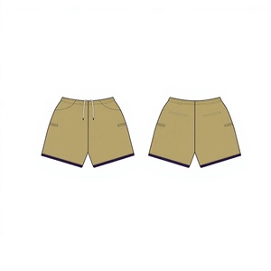 Pantaloncini da softball retrò personalizzati a 6 tasche in microfibra elasticizzata in 4 direzioni - Product Image 5