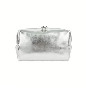 Trousse de Toilette Personnalisable en Cuir Souple, Sac Cosmétique Tendance en PU avec Fermeture Éclair Durable, Portable et Imperméable, Motif Bonbon - Product Image 4