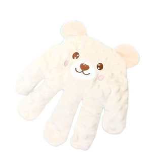 Coussin de réconfort en peluche Lapin Rose avec fonction de tapotement, autonomie de 4H, dos en maille respirante, jouet apaisant pour bébé - Product Image 5