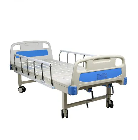 Gelişmiş yüksek kalite 2 fonksiyonları tıbbi kullanım ahşap kafa ve ayak paneli elektrik temel hastane yatağı