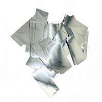 Canon à confettis électrique 5x2cm pour fêtes, machine à confettis, papier argenté