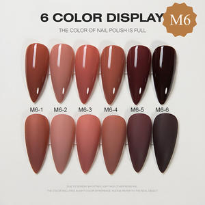 AILANUO Nouvel Arrivage Vernis à Ongles UV LED Offre Spéciale 6 Couleurs Ensemble Échantillon Gratuit OEM ODM Marque Privée DIY - Product Image 4